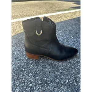 Cole Haan Maci Black Western bootie size 7
